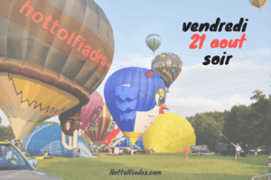 Vol en montgolfière Ardennes au coucher du soleil – Hottolfiades 21 août 2026